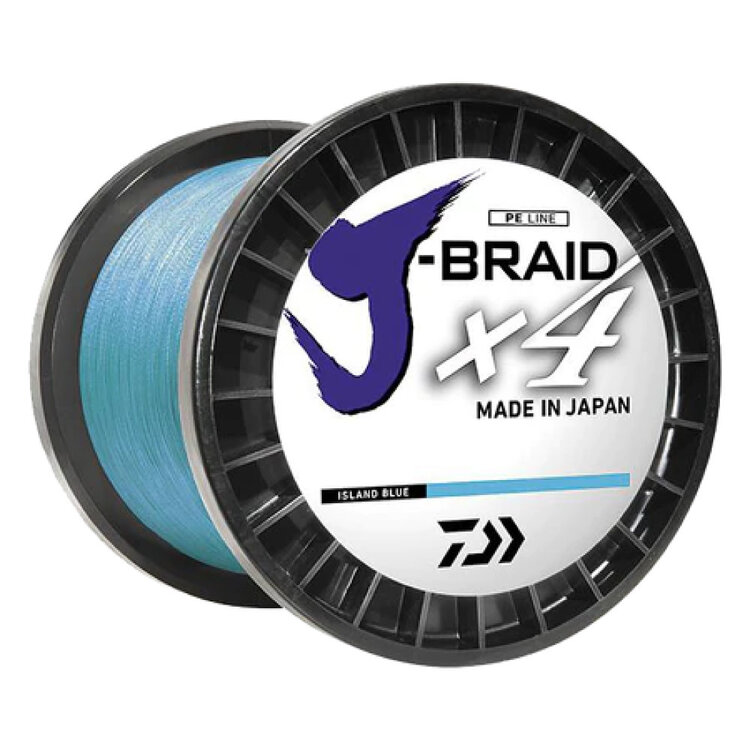 Daiwa Daiwa J-Braid X4 3000yd Spool Braided Line