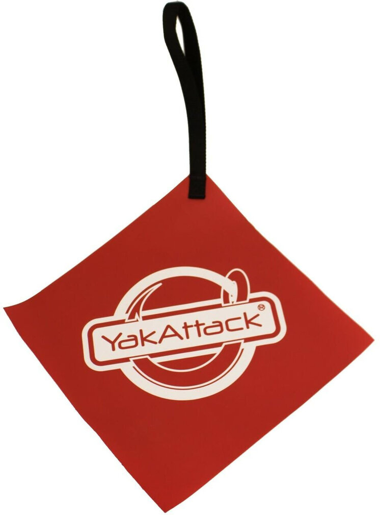 YakAttack YakAttack Get Hooked Logo Tow Flag