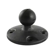 Ram Mounts RAM Mount 2.5" Composite Round Base w/1" Ball