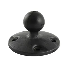 Ram Mounts RAM Mount 2.5" Composite Round Base w/1" Ball