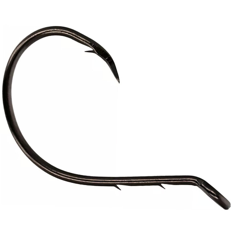 Eagle Claw Eagle Claw L2196P Inline Baitholder Circle Hooks Platinum Black