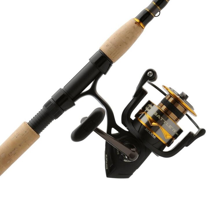 PENN Penn Battle IV PRE-SPOOLED  7ft Medium Action Spinning 1pc Combo - BTLIV4000701M