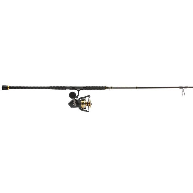 PENN Penn Battle IV PRE-SPOOLED 9ft Med/Heavy Action Spinning 2pc Combo - BTLIV6000902MH