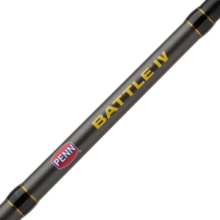 PENN Penn Battle IV PRE-SPOOLED 10ft Heavy Action Spinning 2pc Combo - BTLIV8000102H