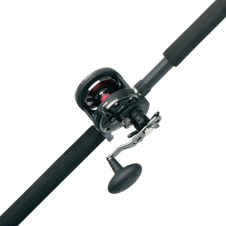 PENN Penn Warfare PRE-SPOOLED w/40lb Braid 6-1/2ft Star Drag Rod/Reel Combo