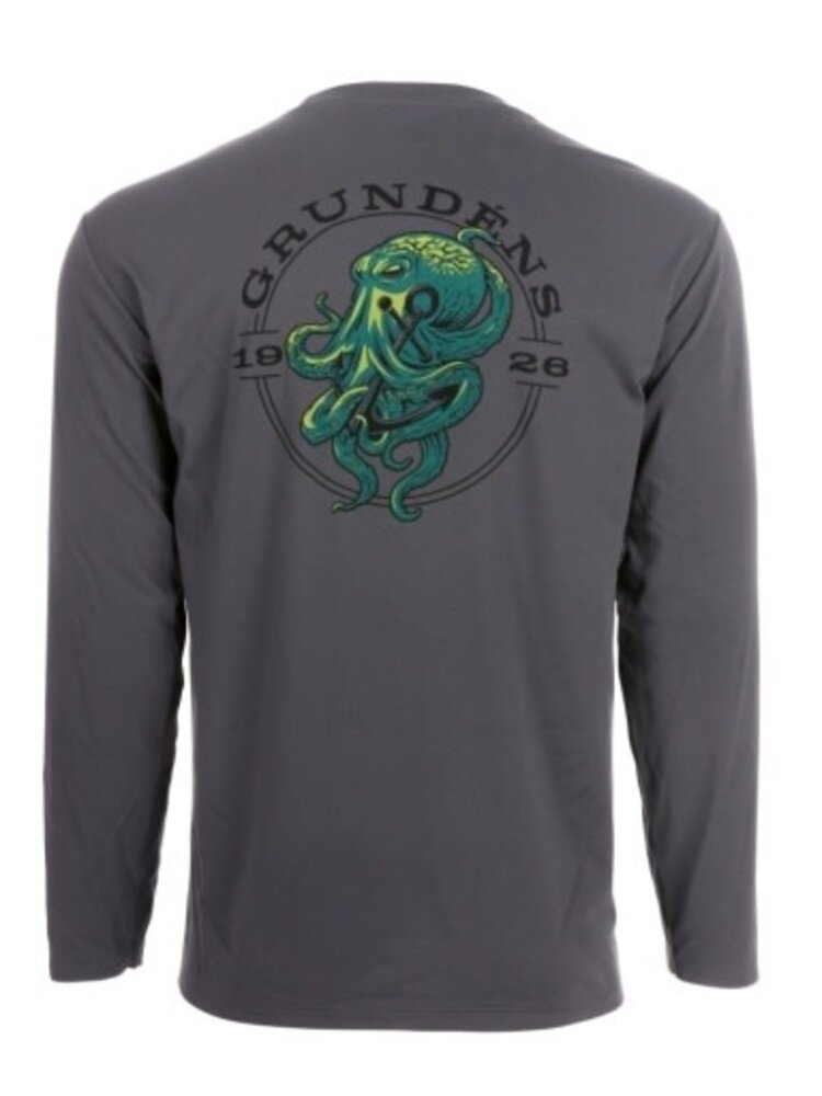 Grundens Grundens Kracken LS Tech Tee