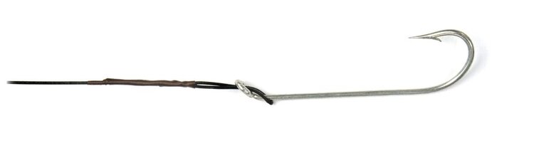 Sea Striker Sea Striker Wire Snelled Hooks Mustad Tinned w/8" Black Wire Leader S103