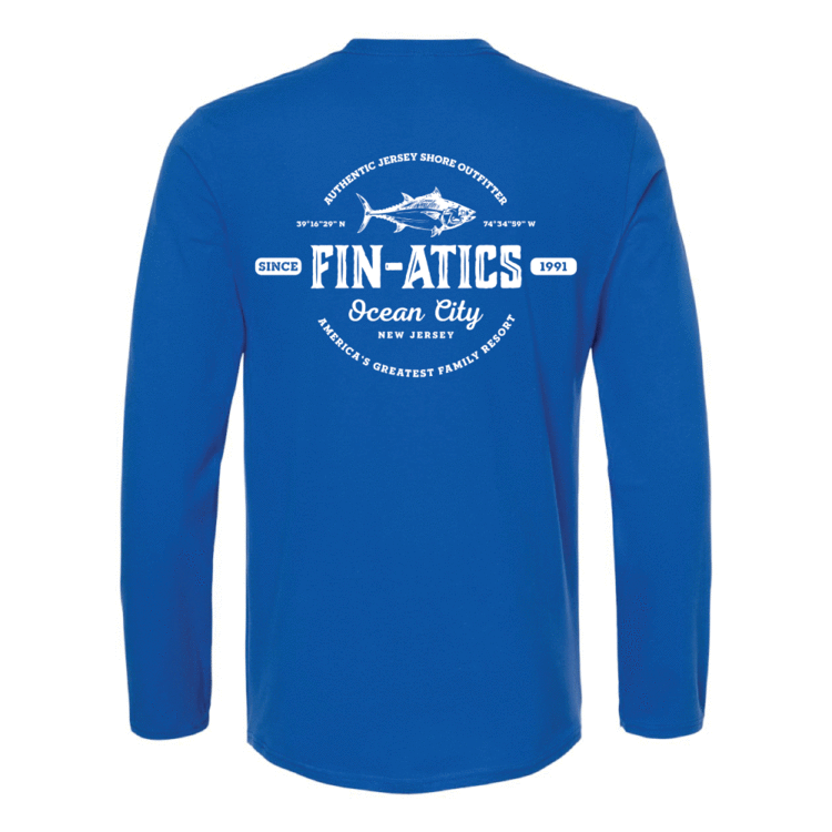 Fin-atics Fin-atics Lat/Lon w/Tuna Men's Long Sleeve T-Shirt