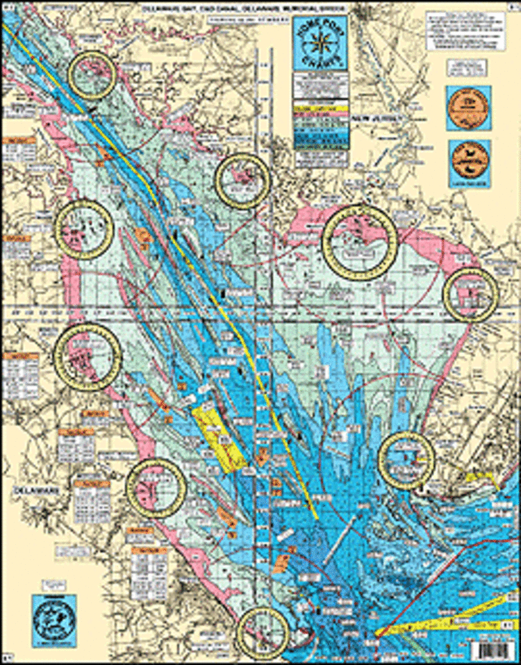 Home Port Charts Home Port Chart #1 Delaware Bay, C&D Canal to Delaware Memorial Bridge