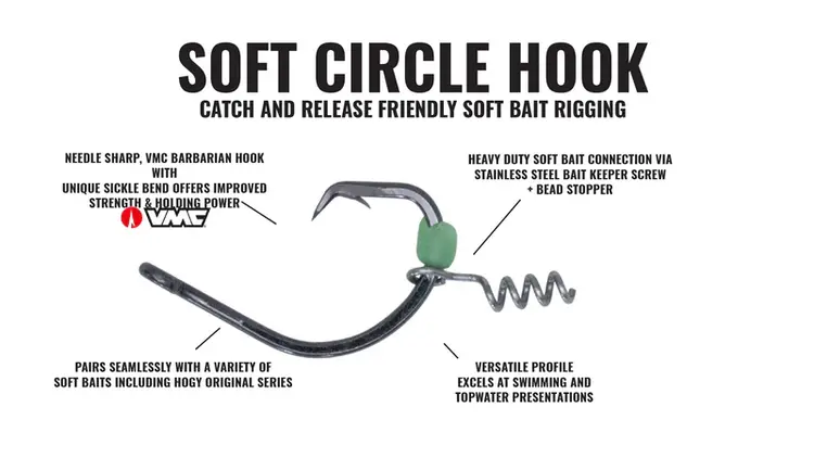 Hogy Lure Company Hogy Keeper Soft Circle Hook