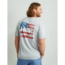 Huk Huk KC Fly Flag T-Shirt - Harbor Mist