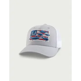 Huk Huk Youth Trophy Flag Trucker Hat