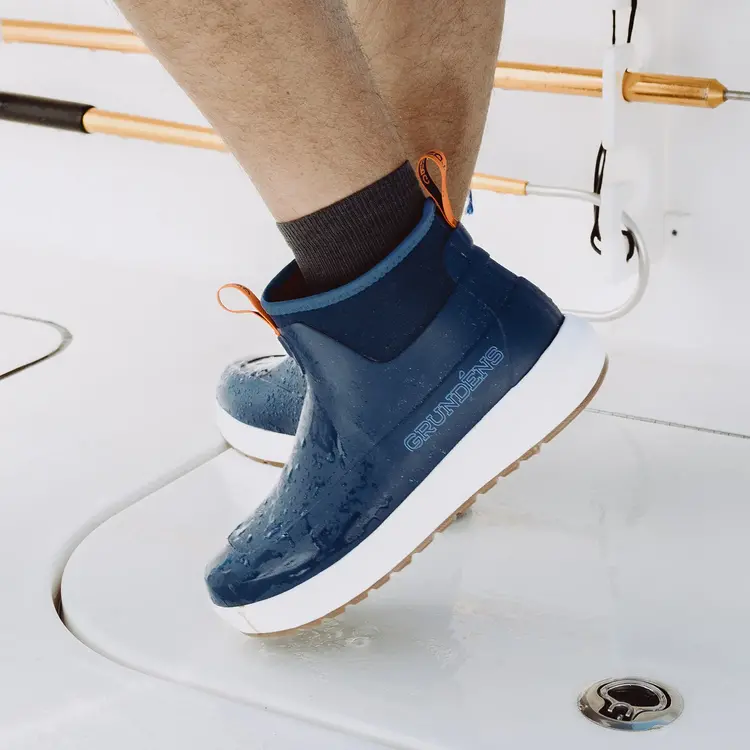 Grundens Grundens Men's Deck Runner Ankle Boot - Blue Abyss