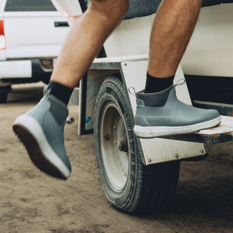 Grundens Grundens Men's Deck Runner Ankle Boot - Smoke