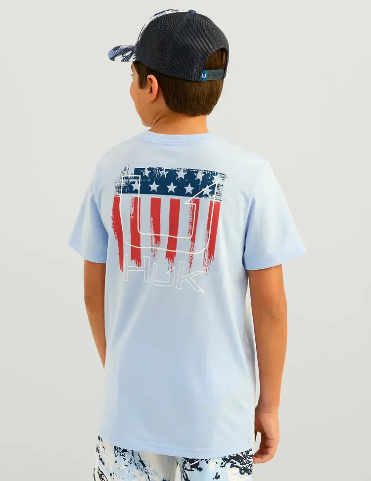 Huk Huk Youth Salute Graphic T-Shirt - Windsurfer