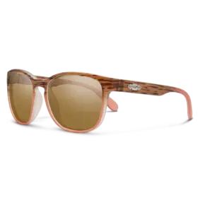 Suncloud Suncloud Loveseat - Matte Tortoise Frame Polarized Sunglasses Brown Lens