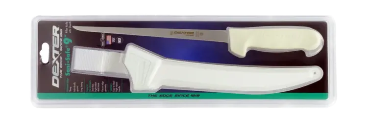 Dexter-Russell Dexter S133-9WS1-PCP Sani-Safe 9" Narrow Fillet Knife w/Sheath