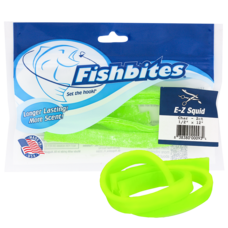 Fishbites Fishbites E-Z Squid Longer Lasting Bait Strips 1/2in Wide x 12in Long 2pk