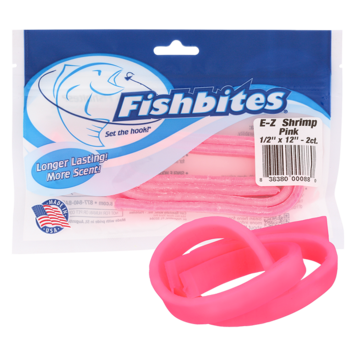 Fishbites Fishbites E-Z Shrimp Longer Lasting Bait Strips 1/2in Wide x 12in Long 2pk
