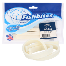 Fishbites Fishbites E-Z Crab Longer Lasting Bait Strips 1/2in Wide x 12in Long 2pk
