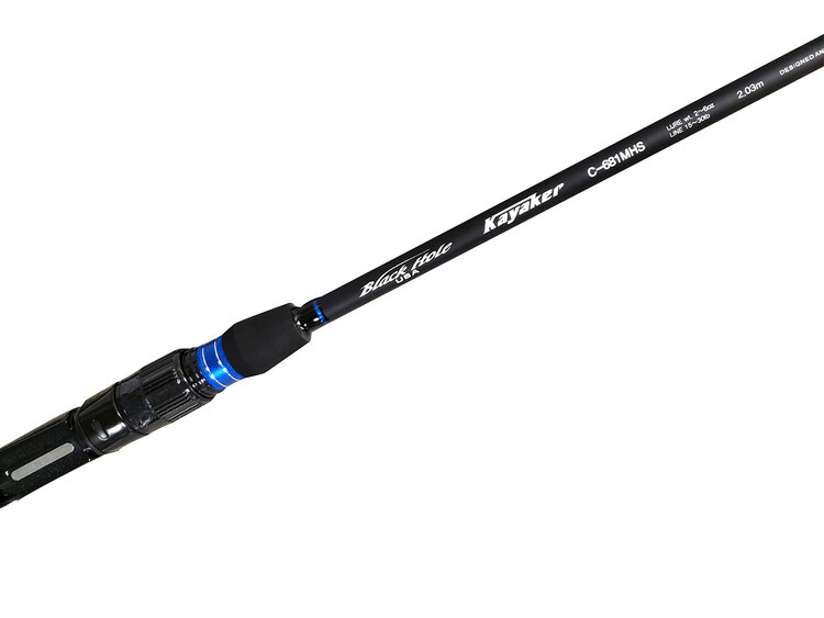 Black Hole USA Black Hole Kayaker S-681MH Spinning Rod