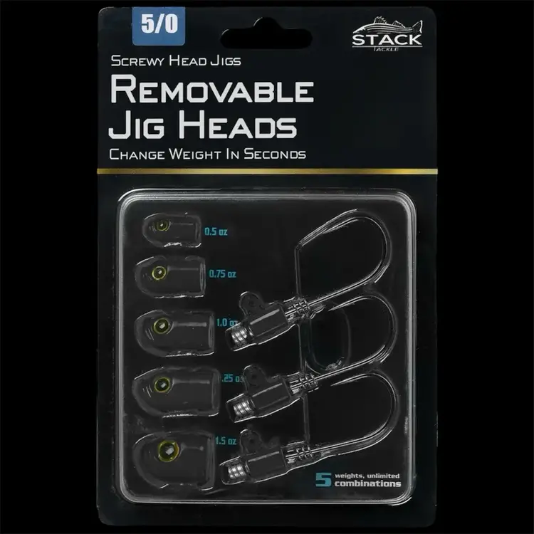 Stack Tackle Stack Tackle Screwy Head Jigs 5/0