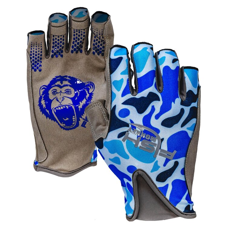 Fish Monkey Fish Monkey Pro 365 Guide Glove - Old School Blue