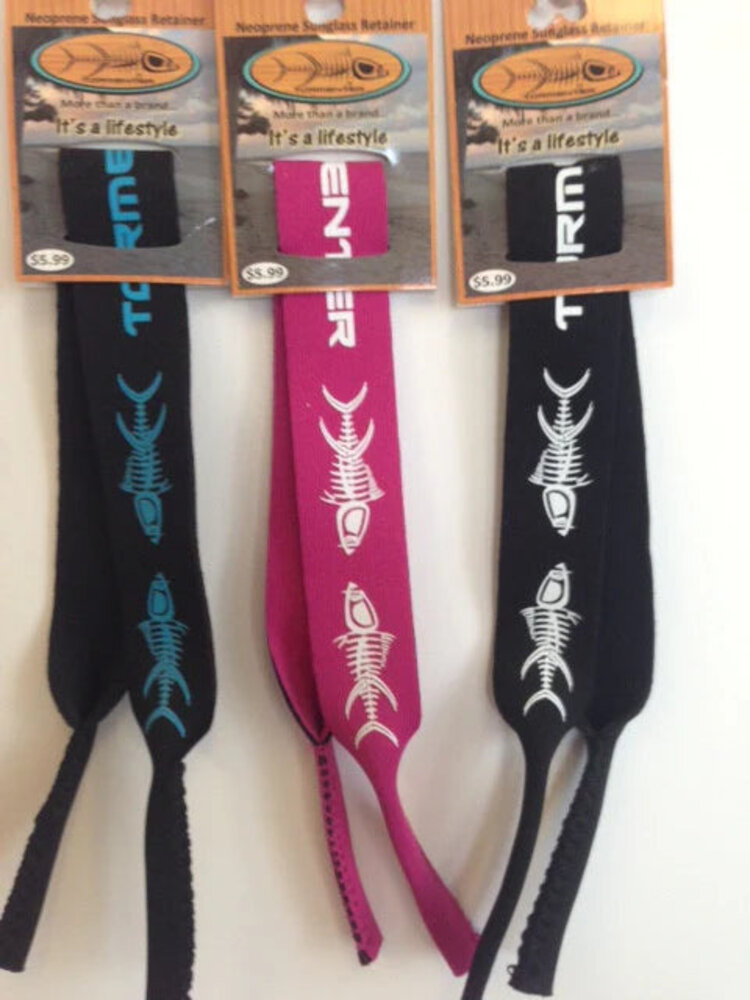 Tormenter Tormenter Sunglass Retainer - Black Soft Flat Lanyard Style