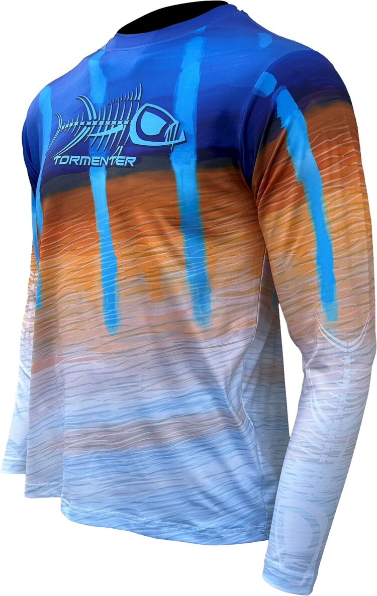 Tormenter Tormenter Youth Live Series SPF 50 Shirt - Marlin
