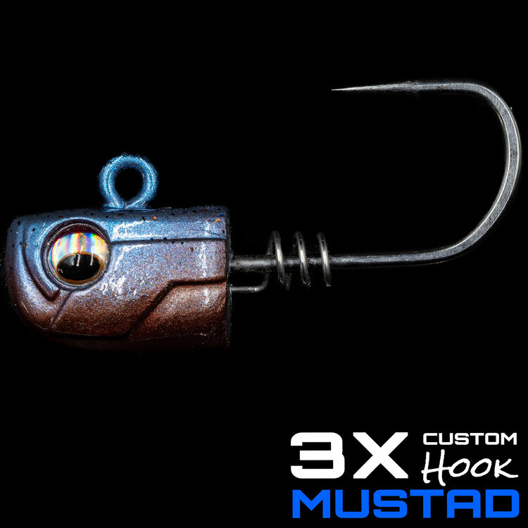 NLBN NLBN 3" Jig Heads Mud Minnow