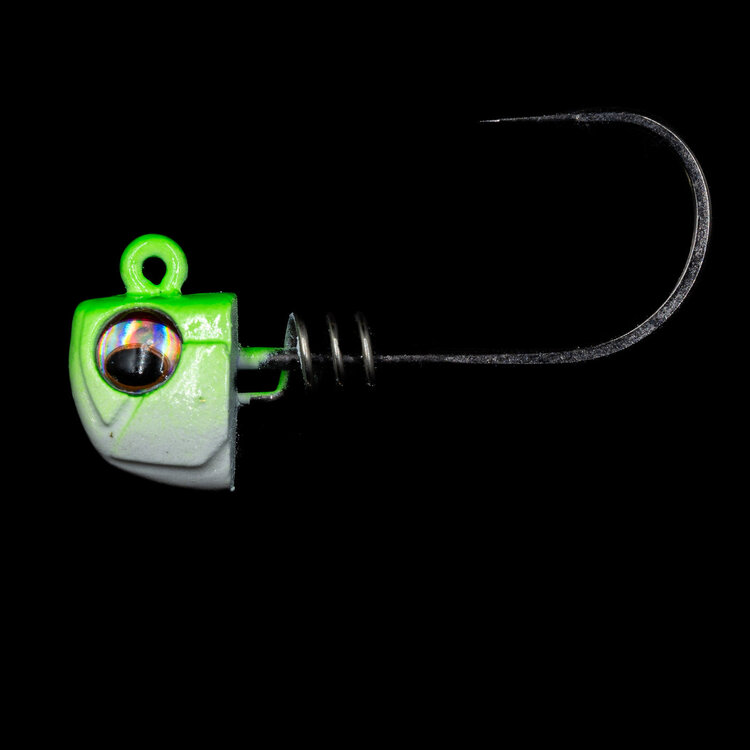 NLBN NLBN 3" Jig Heads Limesider