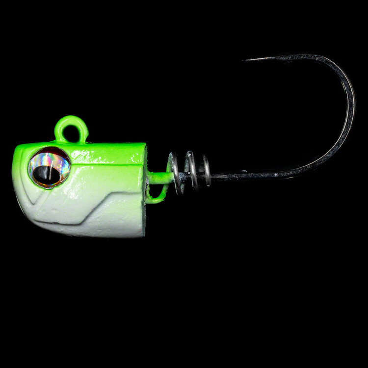 NLBN NLBN 3" Jig Heads Limesider