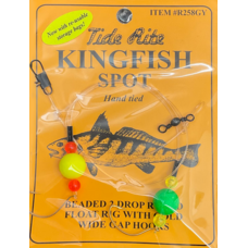 Tide Rite TideRite R258 Hi-Lo Kingfish/Spot Rig w/Round Floats & Wide Gap Hooks