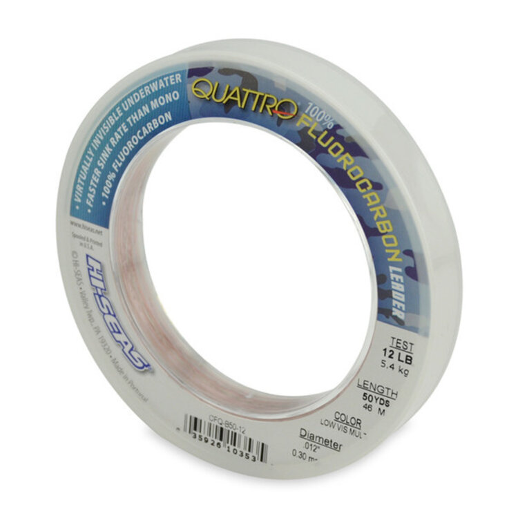 Triple Fish Triple Fish  Fluorocarbon Leader Material 25yd Wrist Bracelet