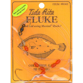 Tide Rite TideRite R562 Hi-Lo Fluke Rig w/Red Beads