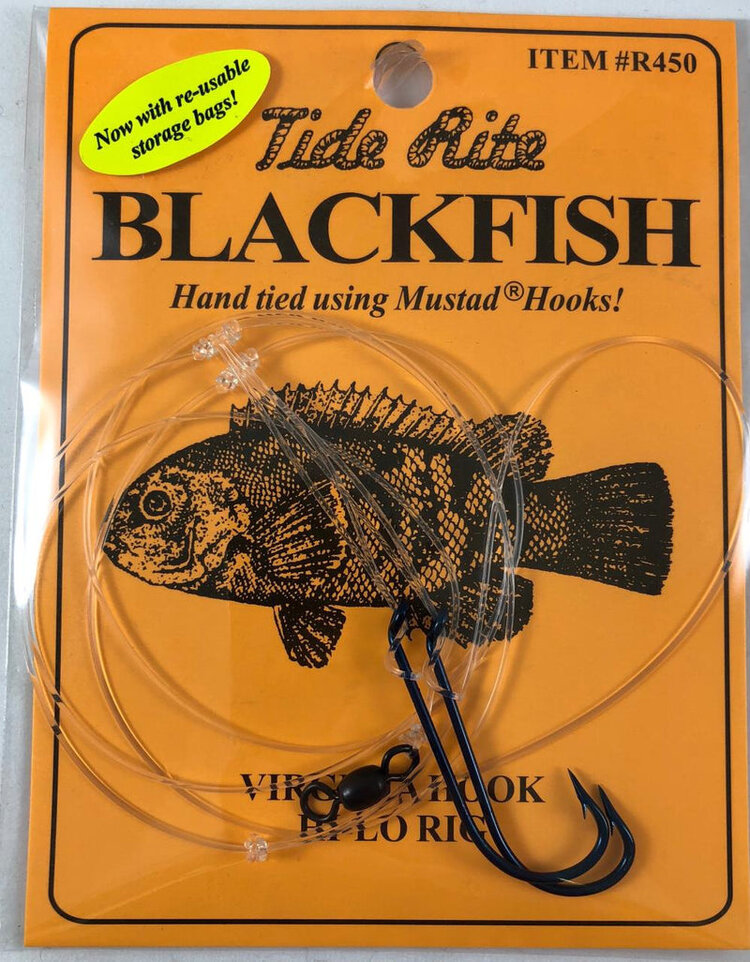 Tide Rite TideRite R450 Hi-Lo Blackfish Rig w/#4 Virginia Hooks