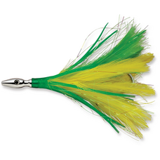 Williamson Williamson Flash Feather 4" Rigged w/4ft 80lb Mono and 3/0 Hook