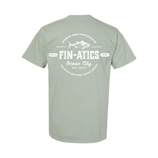 Fin-atics Fin-atics Lat/Lon w/Tuna Garment Dyed Bay Short Sleeve T-Shirt