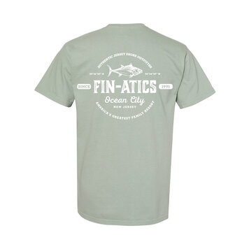 Fin-atics Fin-atics Lat/Lon w/Tuna Garment Dyed Bay Short Sleeve T-Shirt