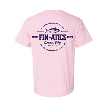 Fin-atics Fin-atics Lat/Lon w/Tuna Garment Dyed Blossom Short Sleeve T-Shirt