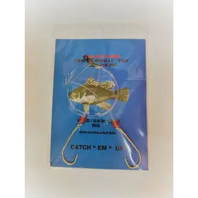 Run Off Lures Hi-Lo #2 Sea Bass Rig