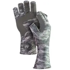 Fish Monkey Fish Monkey Half Finger Guide Glove - Grey Water Camo