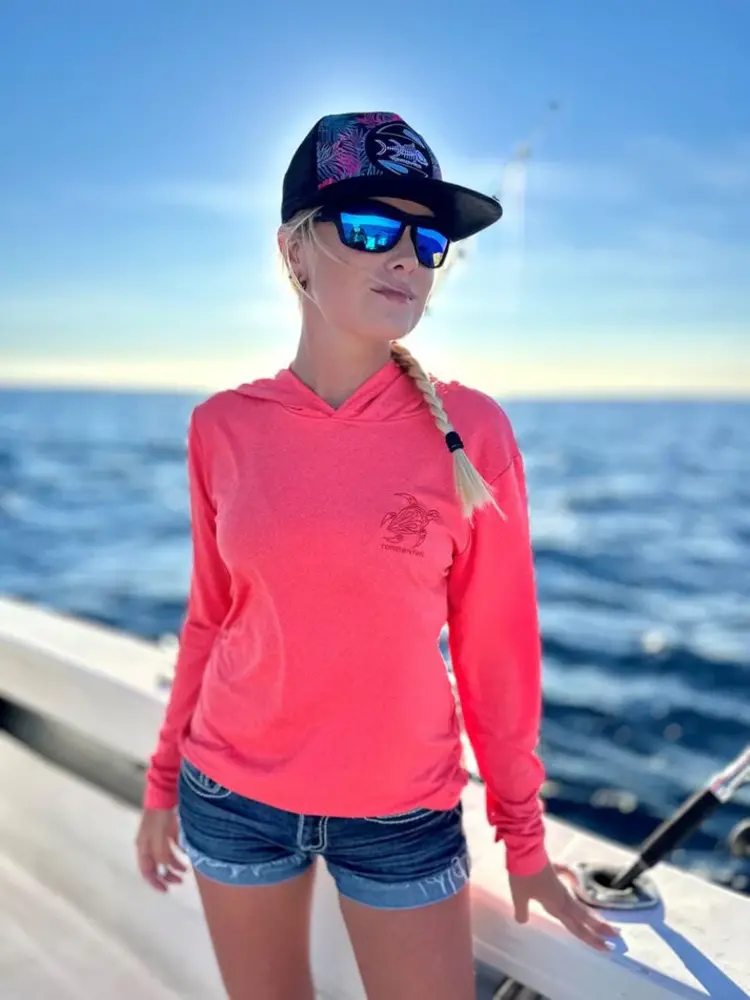 Tormenter Tormenter Ladies Heathered Hoodie SPF50