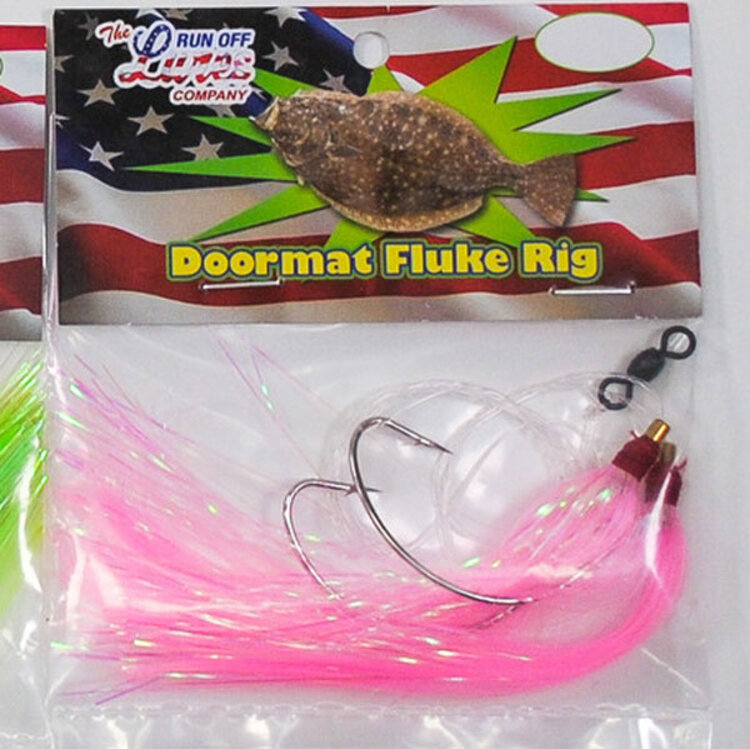 Run Off Lures Hi/Lo Doormat Mylar Fluke Rig