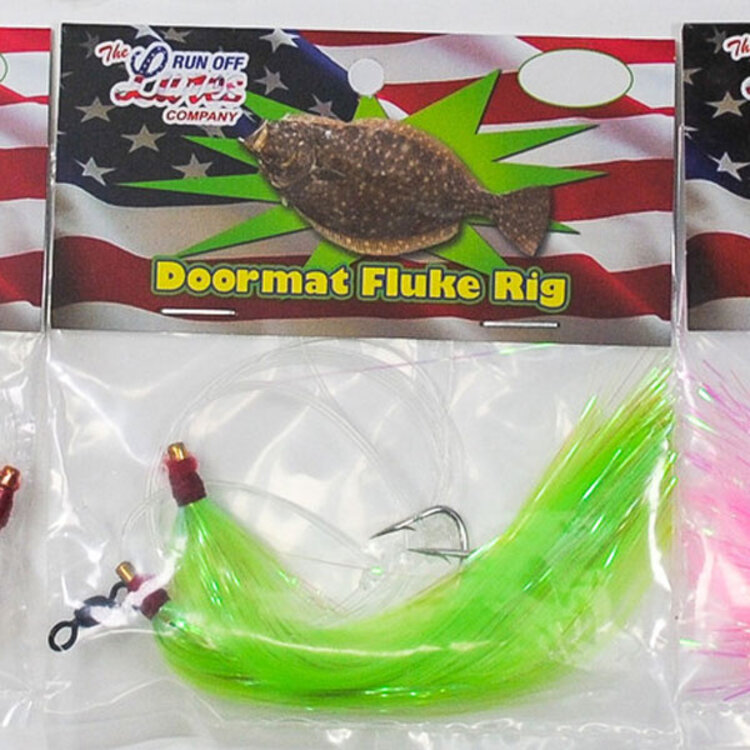Run Off Lures Hi/Lo Doormat Mylar Fluke Rig