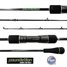 JYG PRO Fishing JYG PRO Foundation - 6ft Solid Carbon Slow Pitch Jigging Rod - Casting 100g - 400g