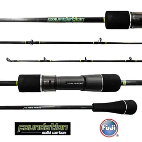 JYG PRO Fishing JYG PRO Foundation - 6ft Solid Carbon Slow Pitch Jigging Rod - Casting 100g - 400g