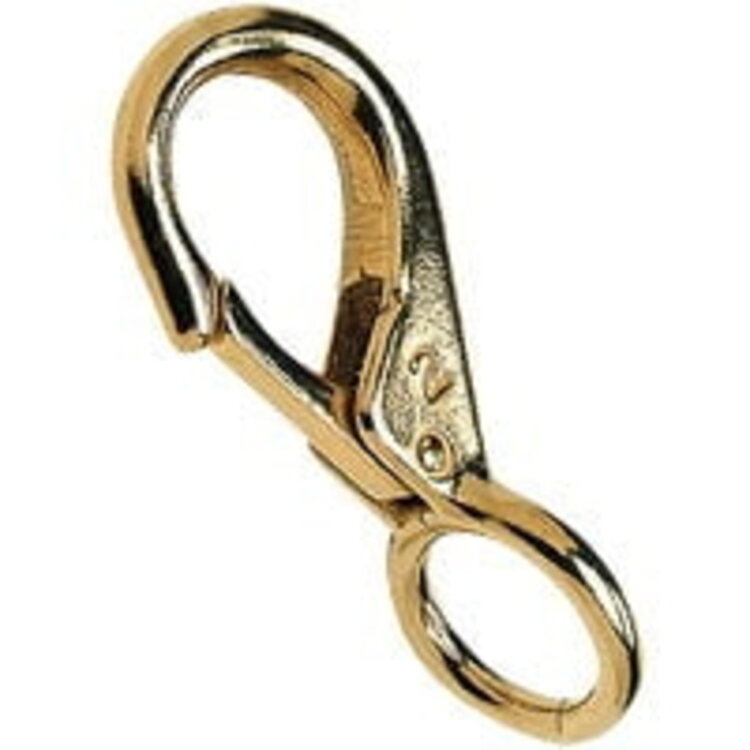 Seachoice SeaChoice Brass Fast Eye Snap 1pk