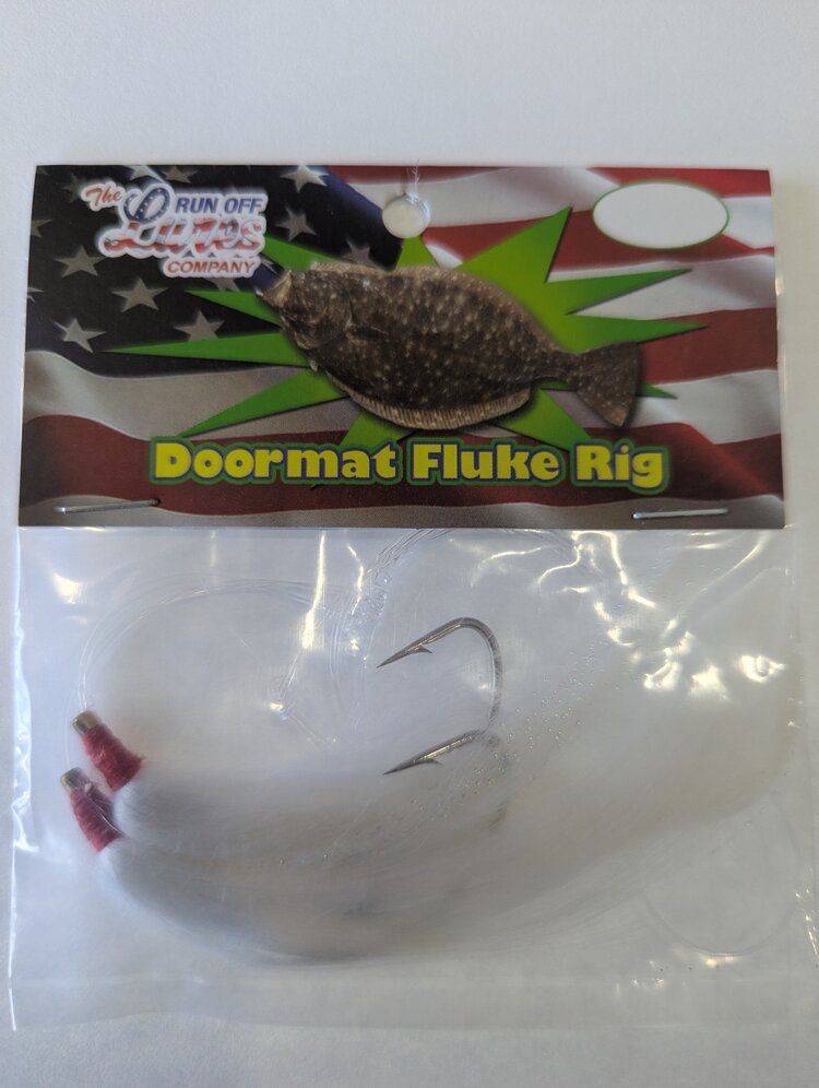 Run Off Lures Solid Squid Doormat Fluke Rig