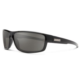 Suncloud Suncloud Voucher - Black Frame Polarized Sunglasses Gray Lens